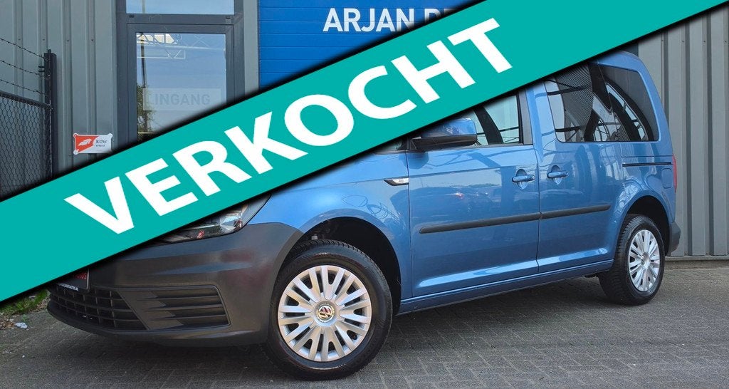 Volkswagen Caddy 1.2 TSI Airco Cruise Navi Trekhaak dealer o, Auto's, Volkswagen, Voorwielaandrijving, Gebruikt, Overige modellen