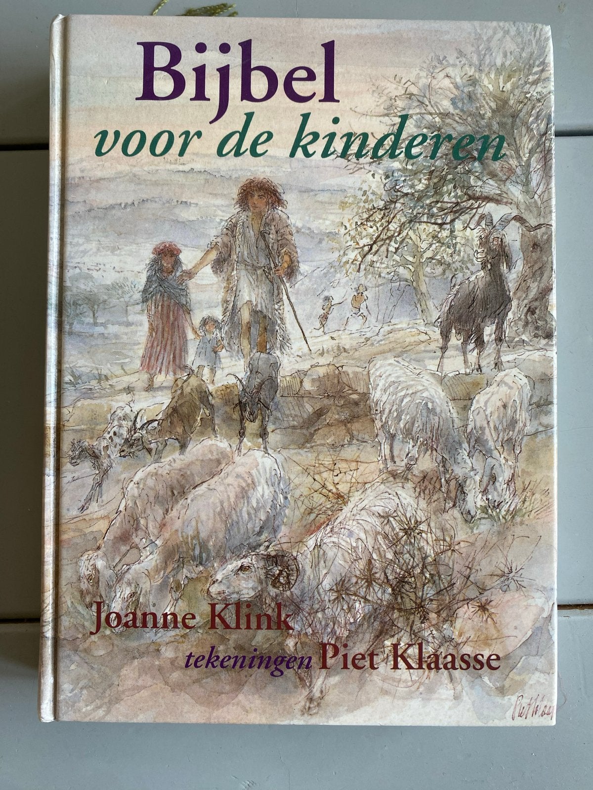 Bijbel voor de kinderen - Joanne Klink, Piet Klaasse, Boeken, Ophalen of Verzenden, Gelezen, Christendom | Protestants