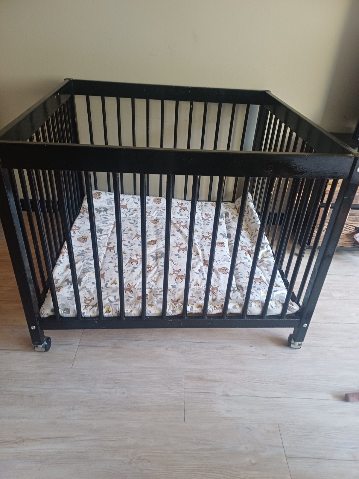 zwarte box 1 bij 1 meter, Ophalen, Nieuw, Boxkleed