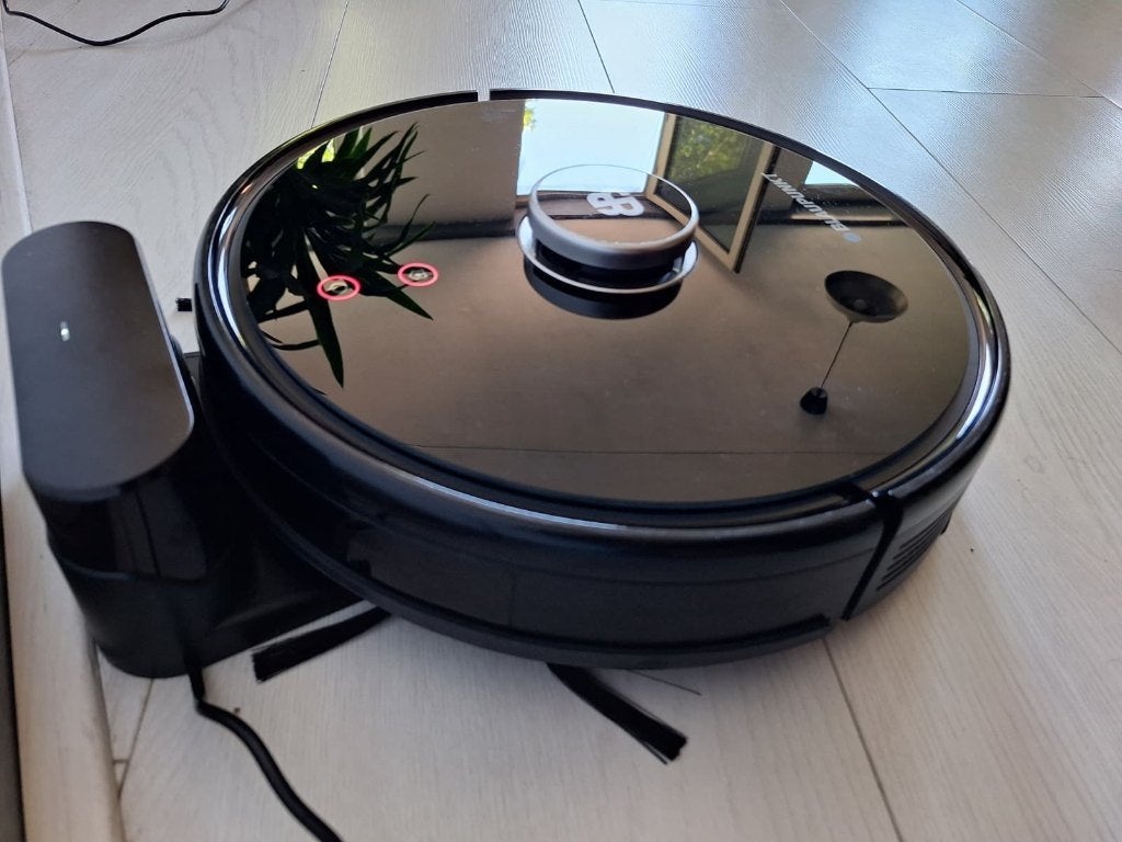 Blaupunkt Bluebot Xtreme Robotic robotstofzuiger+dweilen, Overige merken, Stille werking, Ophalen of Verzenden, Zo goed als nieuw