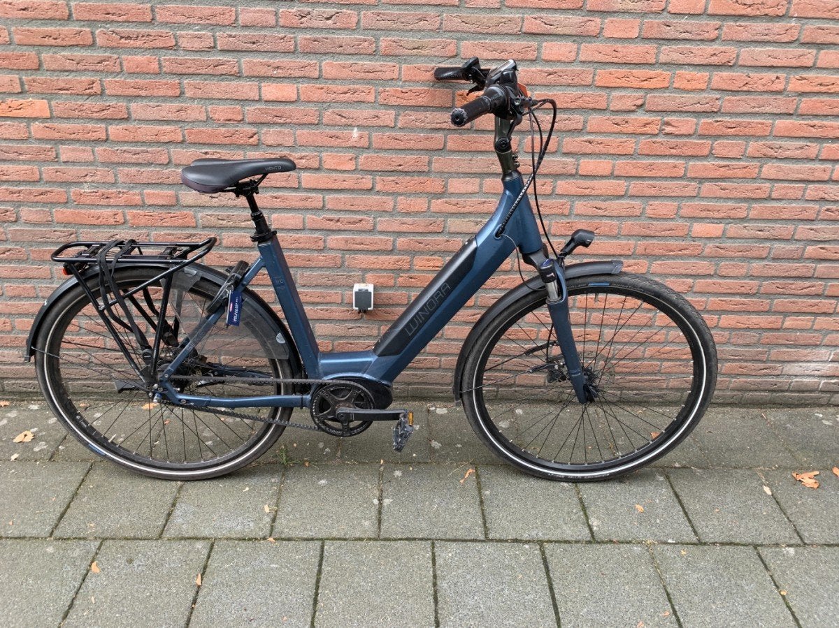 Winora iR8 500wh Belt Lage instap Blauw, Gebruikt, -, -, -
