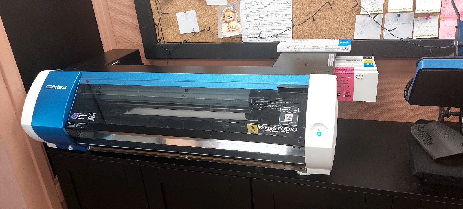 Roland BN-20 VersaSTUDIO printer/snijplotter - defect, Computers en Software, Printers, Ophalen of Verzenden