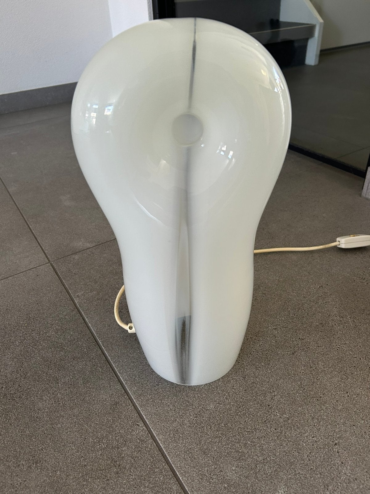 Vistosi ghost murano design glazen zeldzame lamp, Ophalen, Zo goed als nieuw, Glas