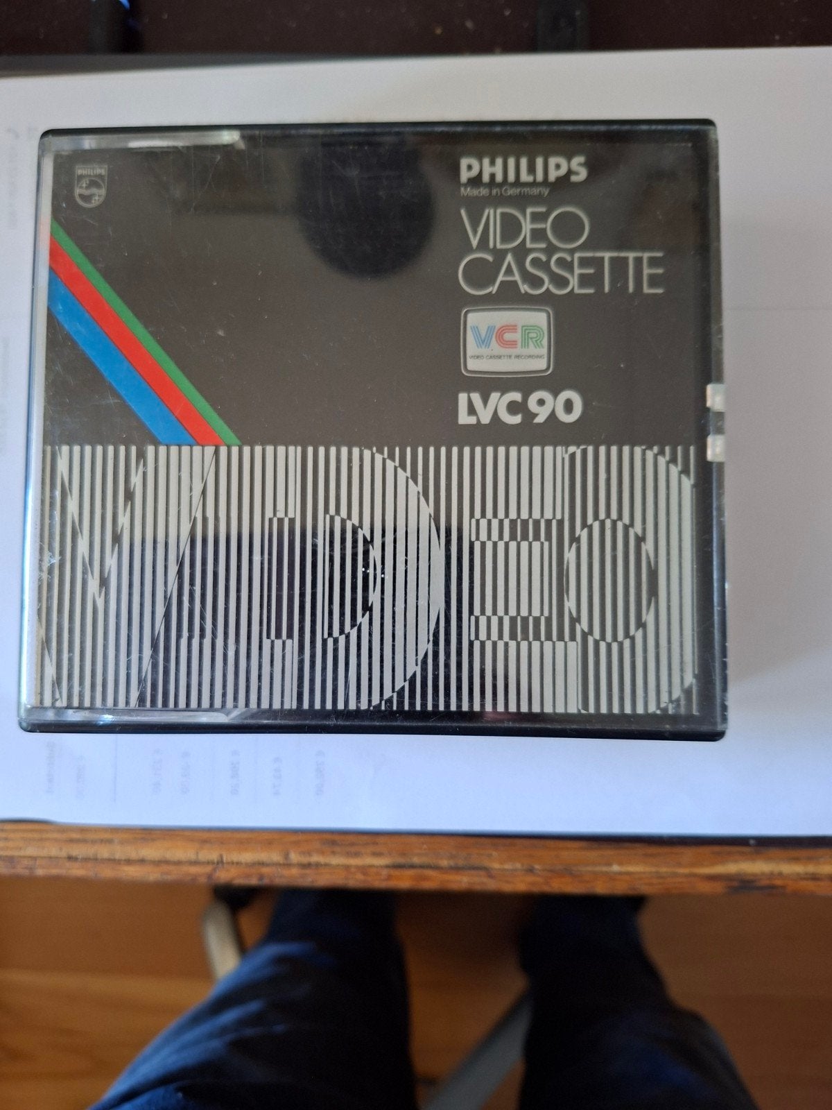 Philips LVC 90 Video Cassette - Nieuw in verpakking, Ophalen of Verzenden, Nieuw in verpakking, VCC
