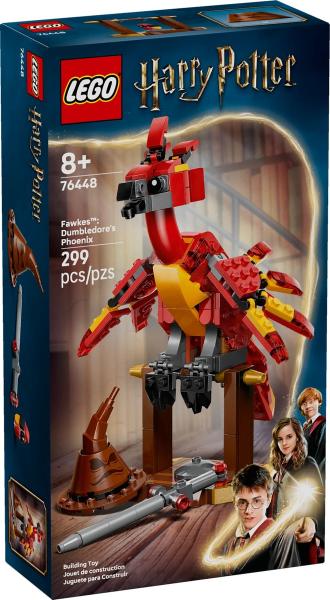 Lego Harry Potter set 76448  Fawkes: Dumbledore's Phoenix, Lego, Ophalen of Verzenden, Complete set, Compleet