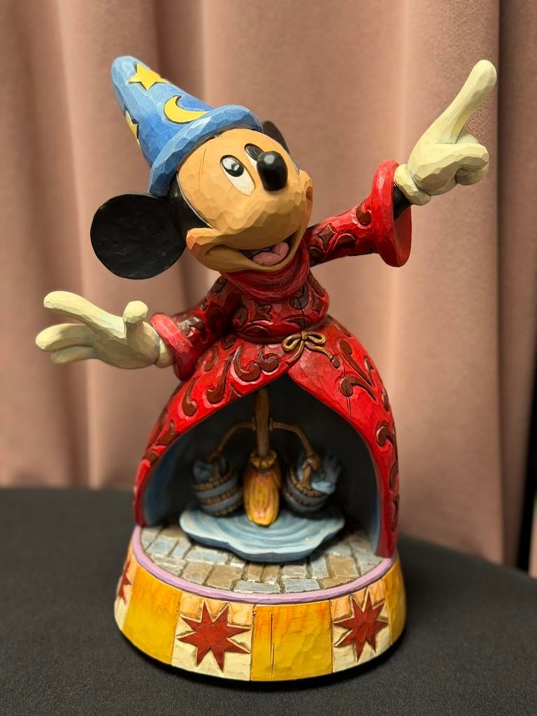 Disney Traditions Mickey Mouse ‘Sorcerer’s Apprentice’, Ophalen of Verzenden, Zo goed als nieuw