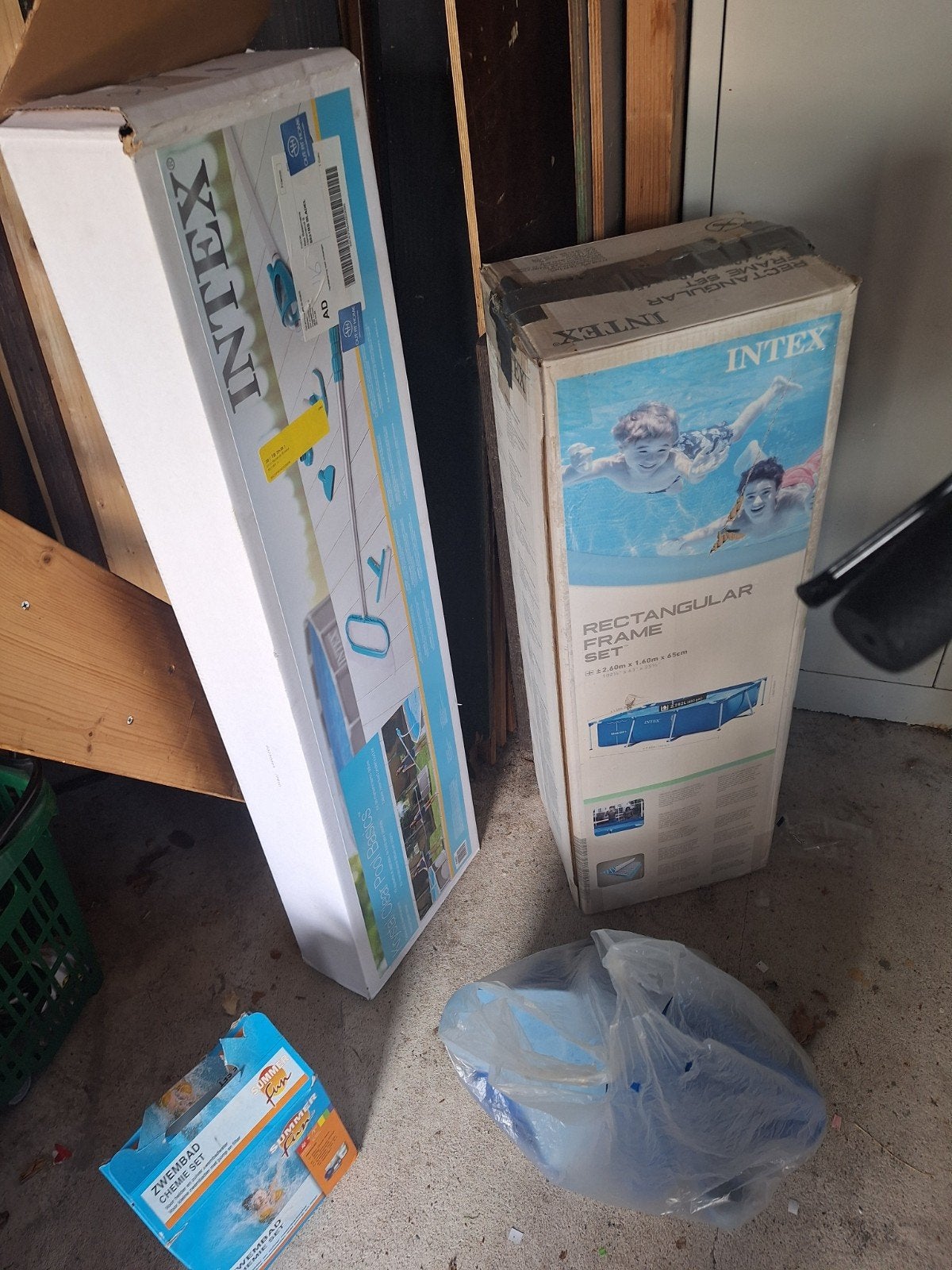 Intex Zwembad met complete onderhoudsset, Ophalen of Verzenden
