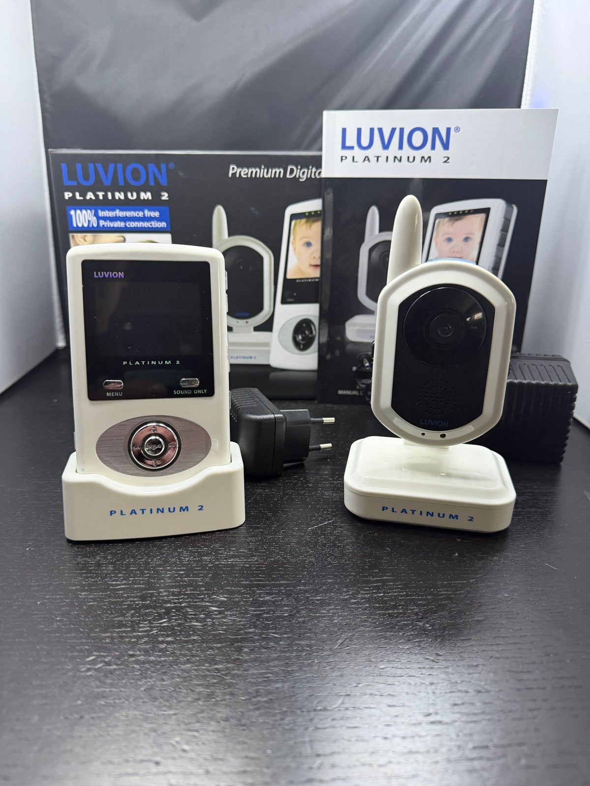 Luvion Platinum 2 Premium Digitale Babyfoon - Werkt Perfect, S, Camera, G, Ophalen of Verzenden