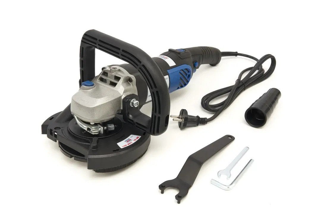 HBM Professionele Betonschuurmachine 1500 Watt 125 mm, Verzenden, Zo goed als nieuw, Betonfrees, HBM Machines