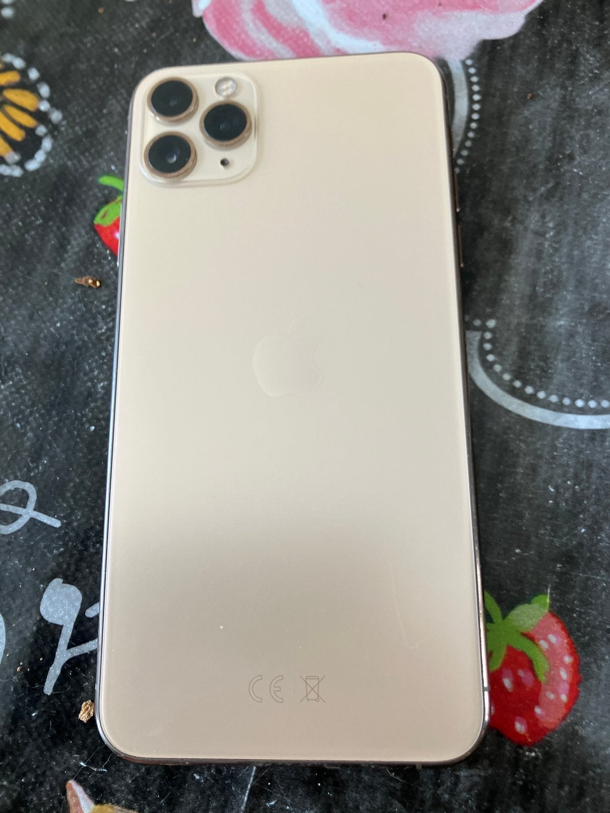 iPhone 11 Pro Max Goud - Gebruikt met lichte schade, Telecommunicatie, Mobiele telefoons | Apple iPhone, 256 GB, 71 %, Ophalen of Verzenden