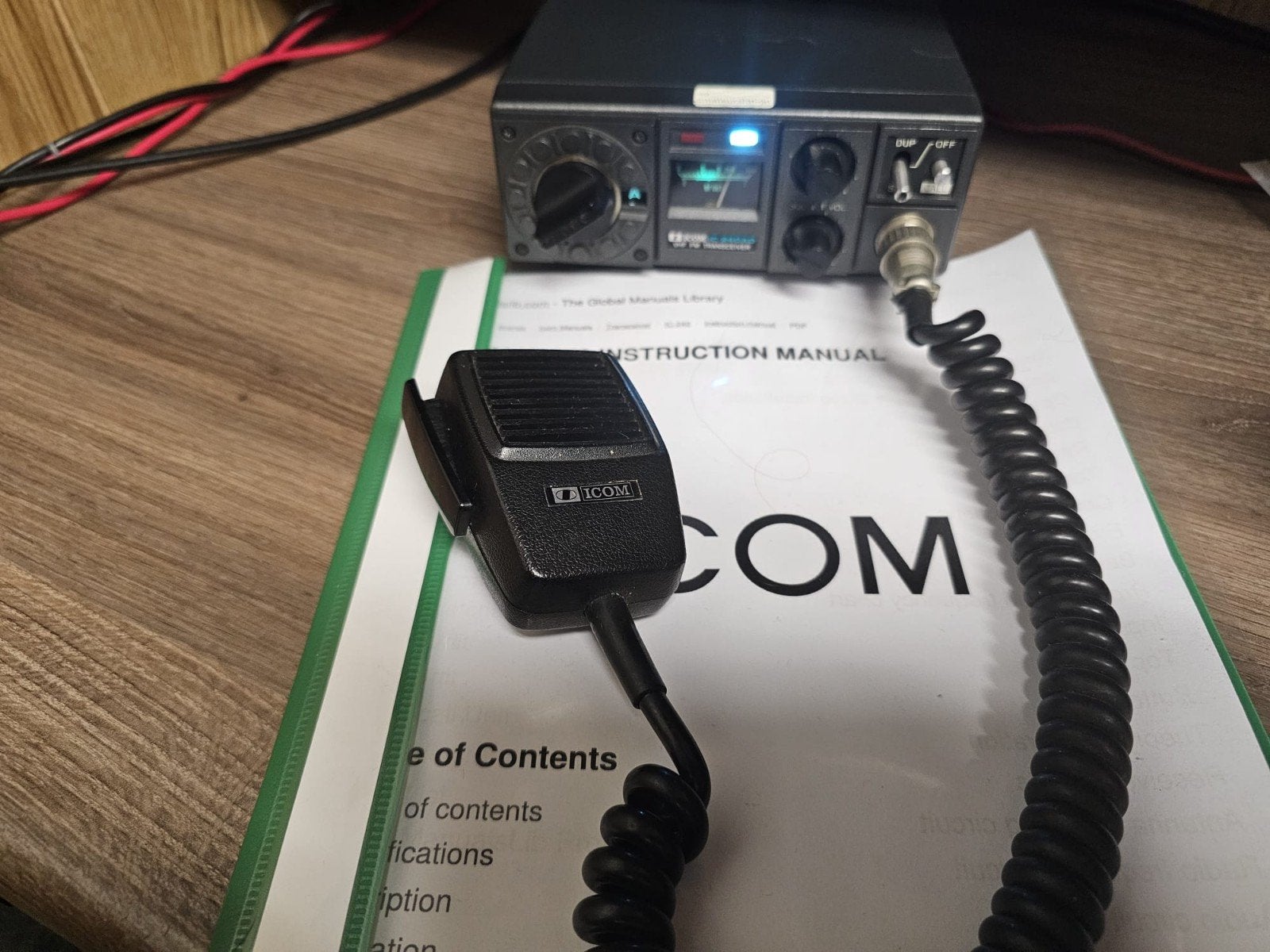 icom ic 240, Telecommunicatie, Ophalen of Verzenden, Gebruikt, Zender en Ontvanger