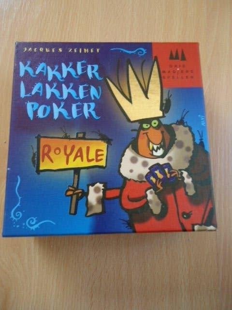 Kakkerlakken Poker Royale, compleet en zgan, Vijf spelers of meer, Ophalen of Verzenden, Zo goed als nieuw, Drie Magiërs Spellen