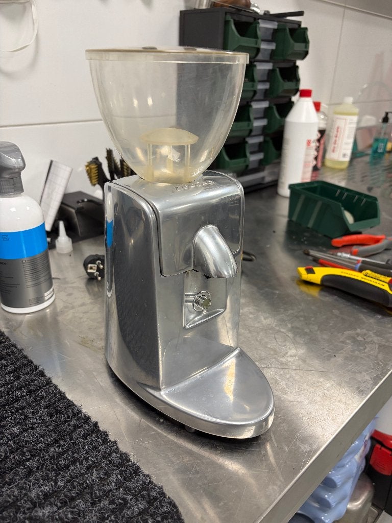 Ascaso Steel I-2 bonenmaler, Witgoed en Apparatuur, Koffiezetapparaten, Gebruikt, Overige modellen, 10 kopjes of meer, Koffiebonen