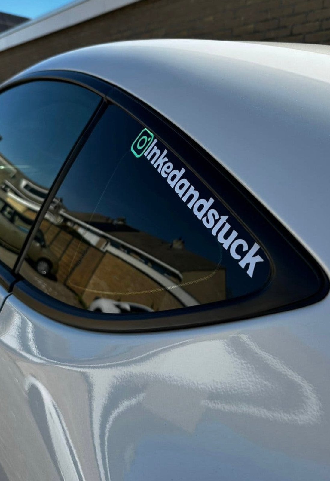 Reclame sticker autosticker raamsticker, Ophalen of Verzenden