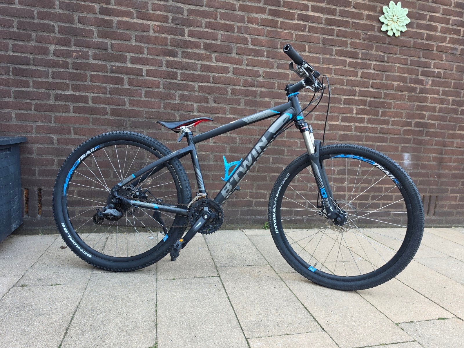 B'Twin Rockrider 520 Mountainbike - Zo goed als nieuw, Fietsen en Brommers, Fietsen | Mountainbikes en ATB, Ophalen