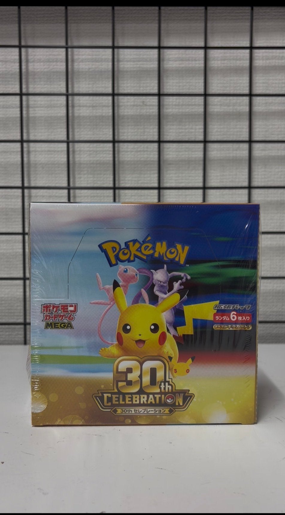 Pokémon TCG 30th Celebration Booster Box Japans, Ophalen of Verzenden, Nieuw, Boosterbox, Foil