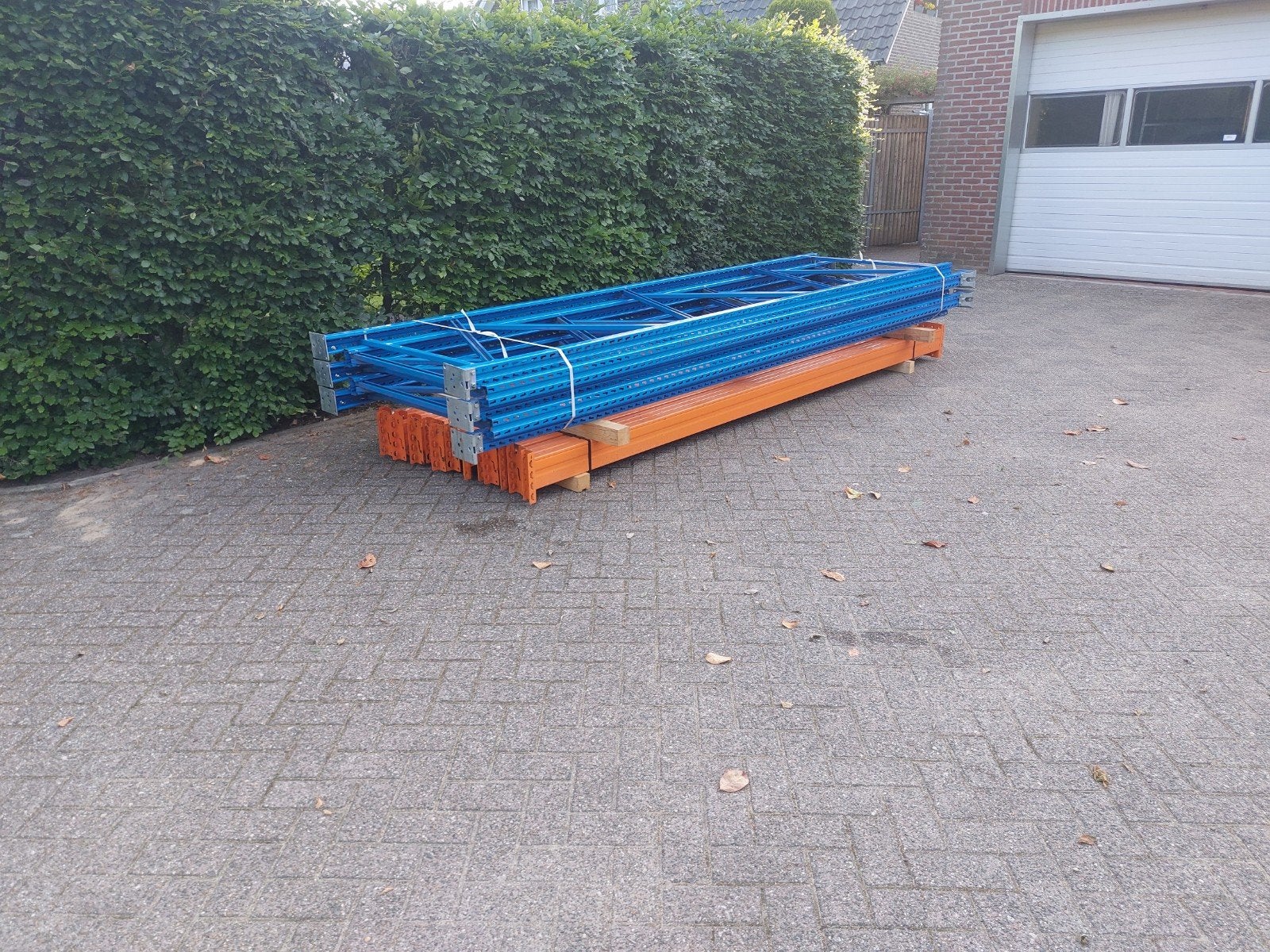 stow palletstelling  magazijnstelling  liggers 330cm, Ophalen
