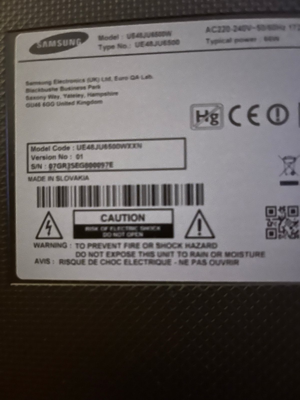 Foto 3 van Samsung 4K CURVE UHD Smart TV 48inch UE48JU6500W