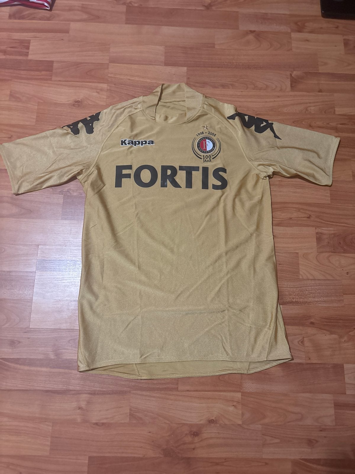 Feyenoord 100 Jaar Jubileum Shirt 2008 Maat L, Ophalen of Verzenden, Zo goed als nieuw, Feyenoord, Overige typen