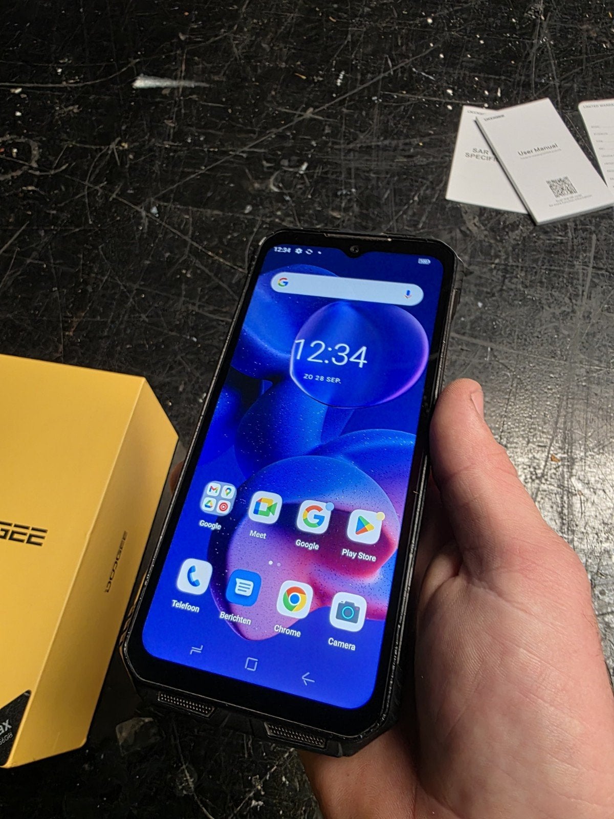 tank Doogee V Max robuuste smartphone, Telecommunicatie, Mobiele telefoons | Overige merken, Overige modellen, Ophalen of Verzenden
