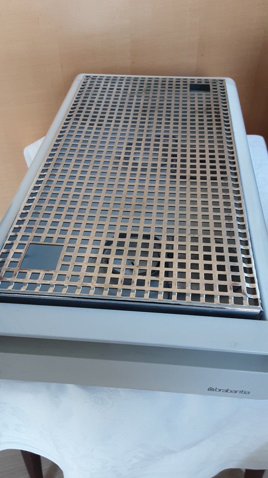 Brabantia warmhoudplaat/regaud, crèmekleurig, Ophalen of Verzenden, Metaal, Wit, Brabantia