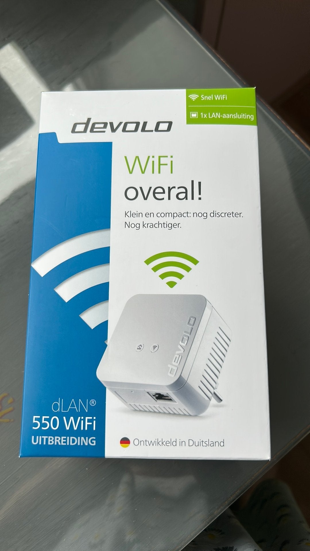 Devolo dLAN 550 WiFi, Computers en Software, Netwerk switches, Ophalen, Zo goed als nieuw