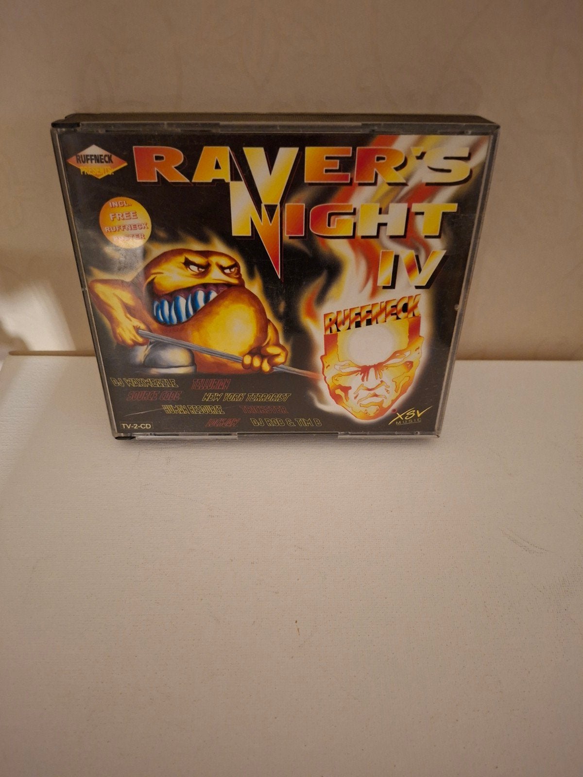 Ravers Night IV - Hardcore/Gabber 2CD, Cd's en Dvd's, Cd's | Dance en House, Gebruikt, Hardcore, Ophalen of Verzenden, Verzamelalbum
