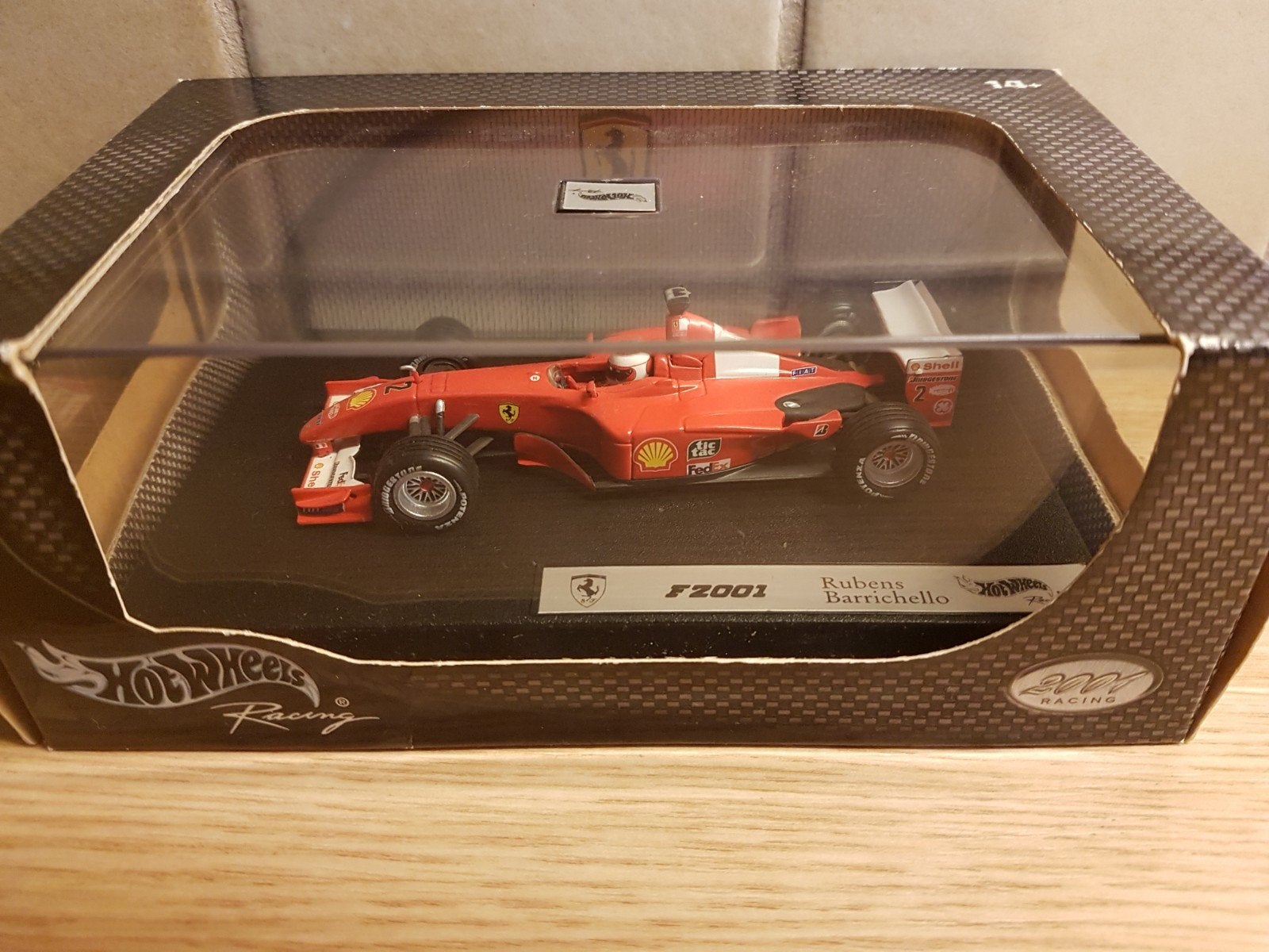 F1 ferrari f2001  rubens barrichello 2001, Ophalen of Verzenden, Zo goed als nieuw, Auto, Overige merken