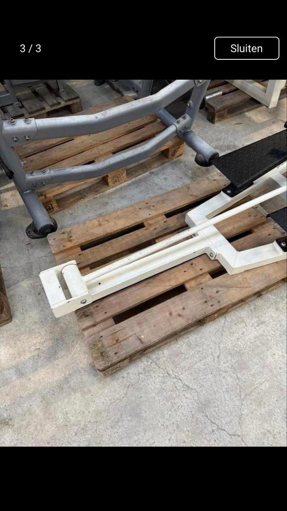 Gym 80 T bar row / tbar row / plate loaded, Ophalen, Benen, Gebruikt, -