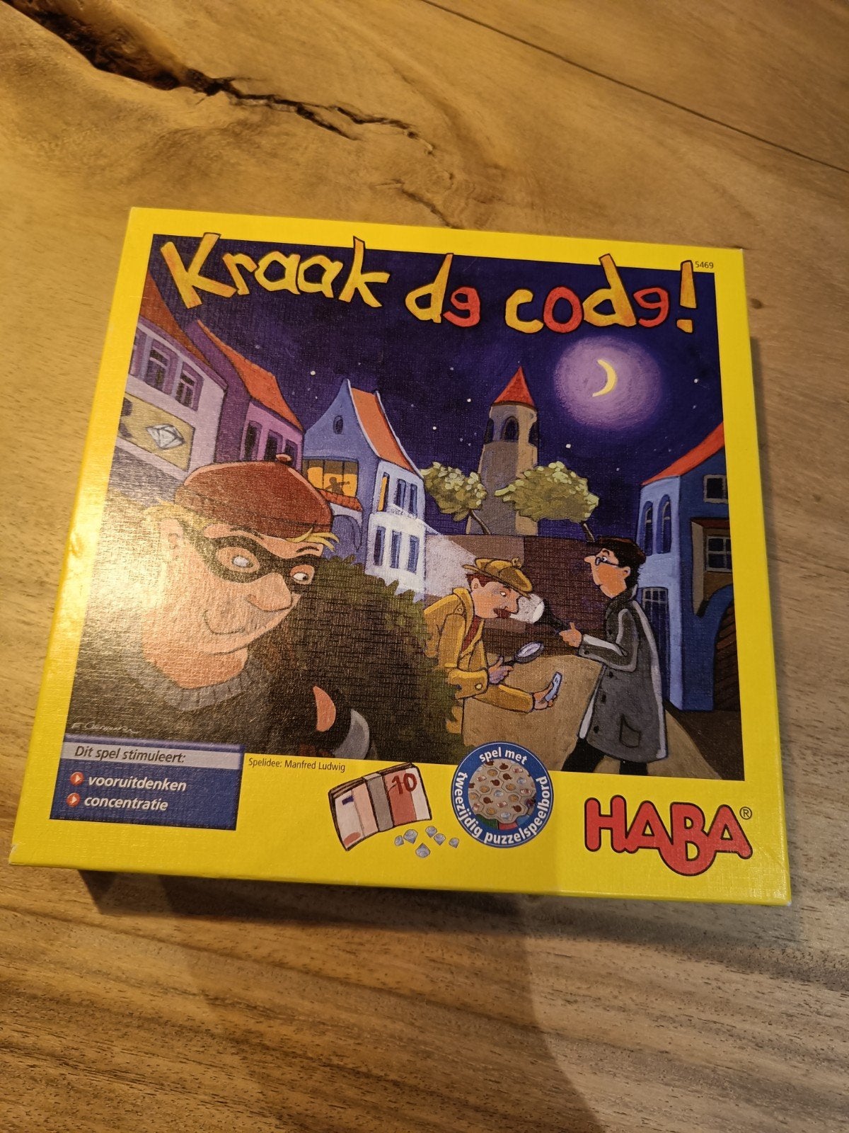 Kraak de code! HABA bordspel, Hobby en Vrije tijd, Gezelschapsspellen | Bordspellen, Drie of vier spelers, Ophalen of Verzenden