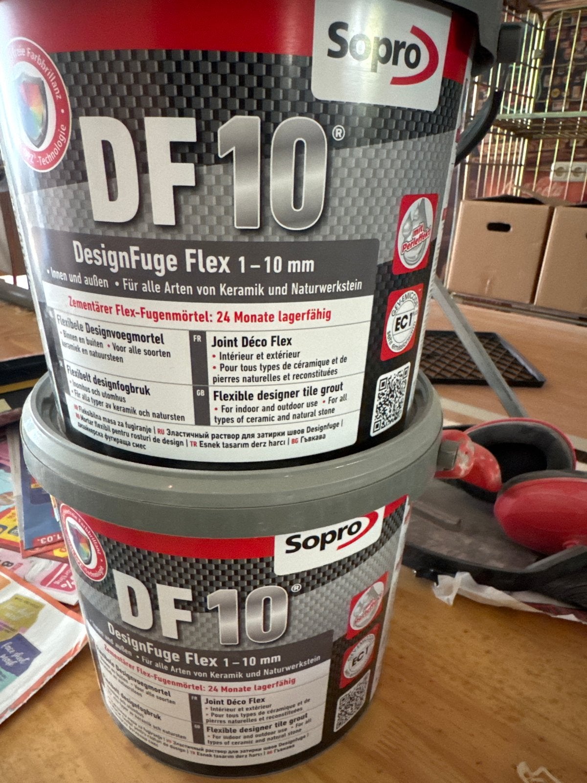 Sopro DF10 DesignFuge Flex 1-10 mm voegmortel, Doe-het-zelf en Verbouw, Ophalen, Nieuw, Overige materialen, Overige typen