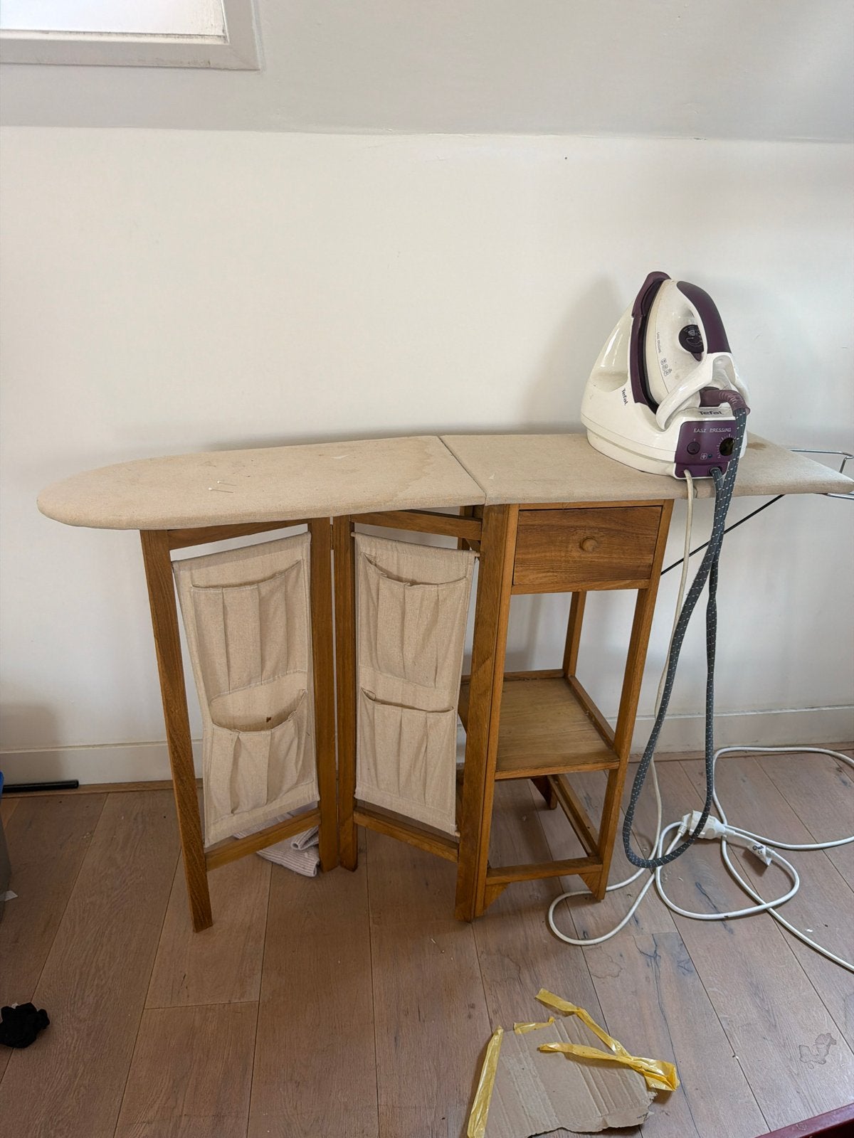 Antiek Strijkplank Kastje - Functioneel en Decoratief, Ophalen, Gebruikt
