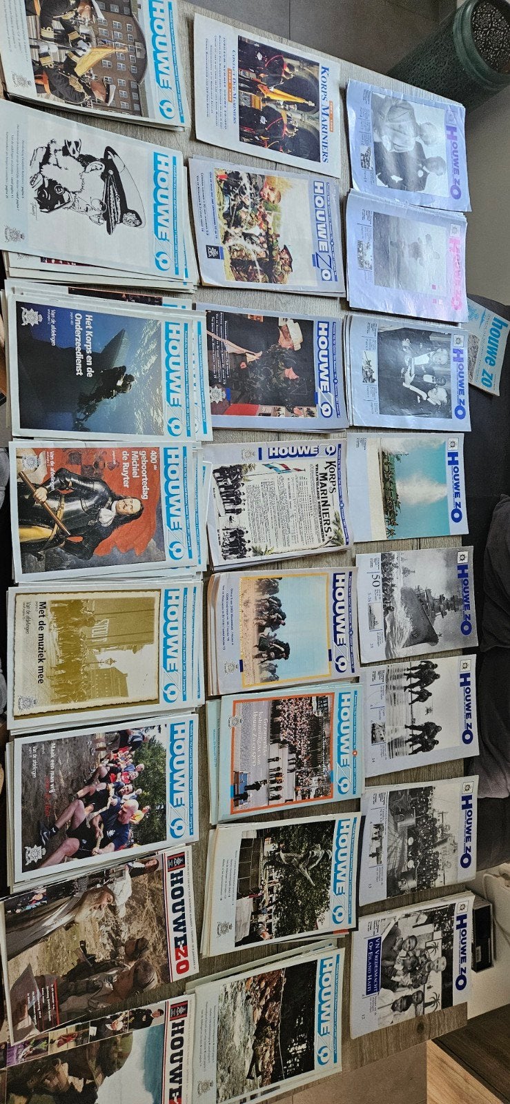 Tijdschriften  HouweZo.  ( 118 stuk), Ophalen of Verzenden, Landmacht, Nederland, Boek of Tijdschrift