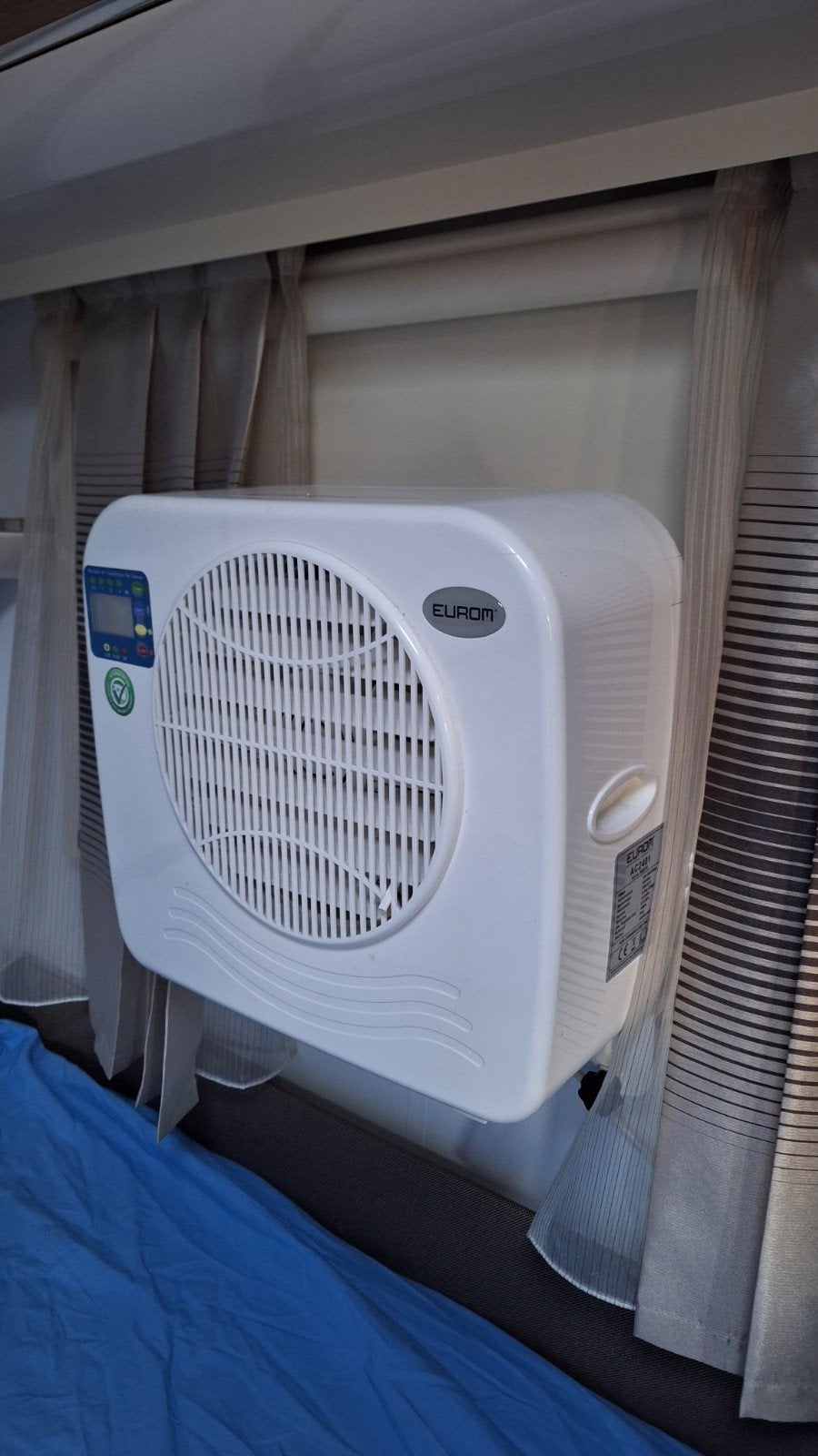 Eurom AC2401 Split Level Airco voor Caravan/Camper, Ophalen, Gebruikt