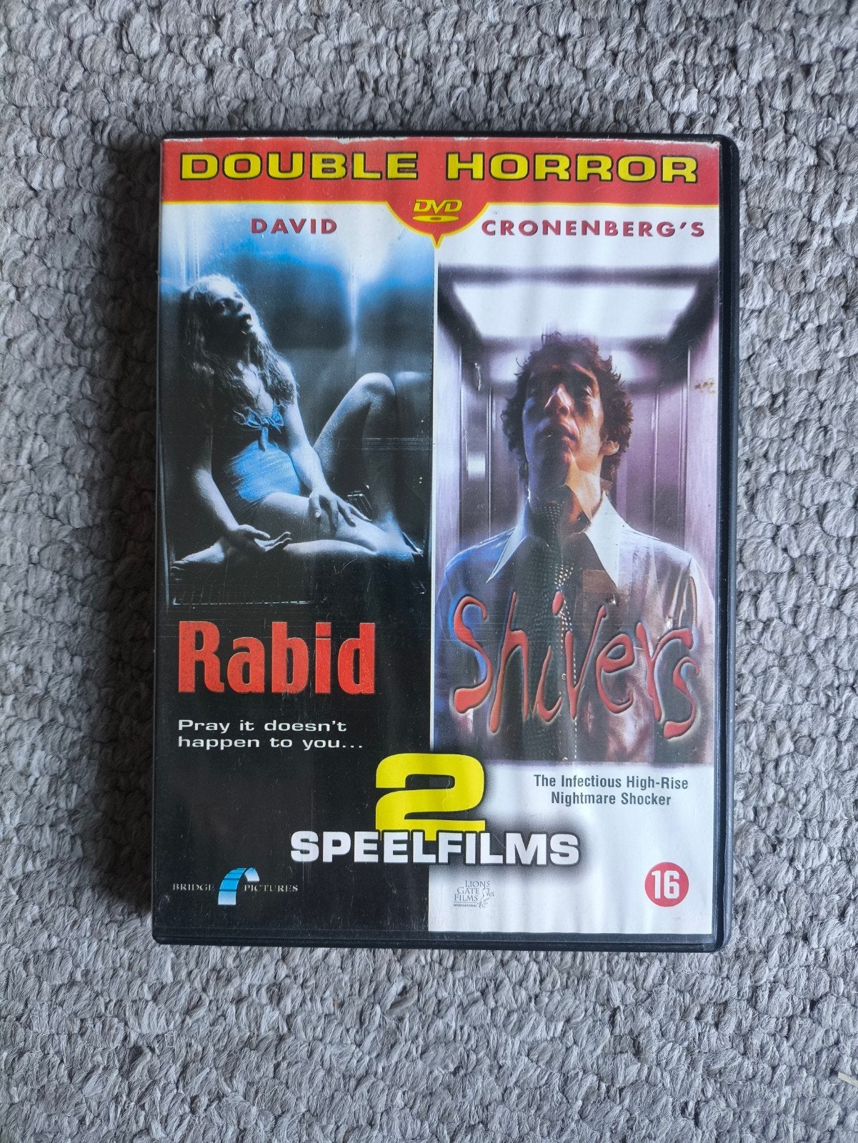 rabids en shivers dvd set, Cd's en Dvd's, Alle leeftijden, Ophalen of Verzenden, Zo goed als nieuw, Overige genres
