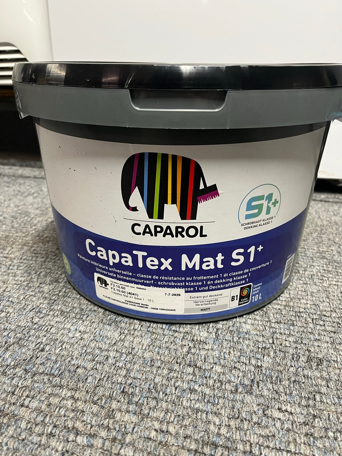 10L Capatex Mat S1+ Nieuw, Ophalen, Overige kleuren, Nieuw, Verf