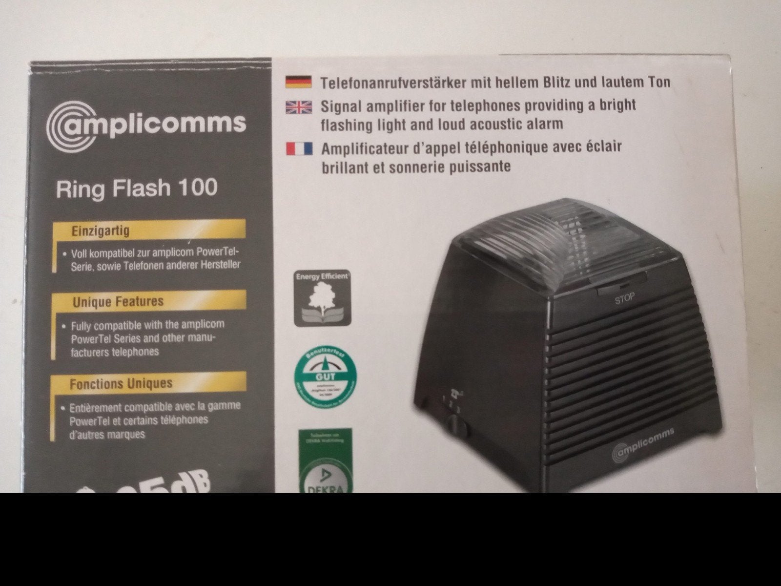 Te koop telefoonversterker voor het vaste telefoon net., Ophalen of Verzenden, 1 handset