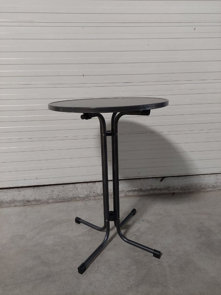 Professionele Grijze statafel 80 cm opklapbaar, Ophalen, Nieuw