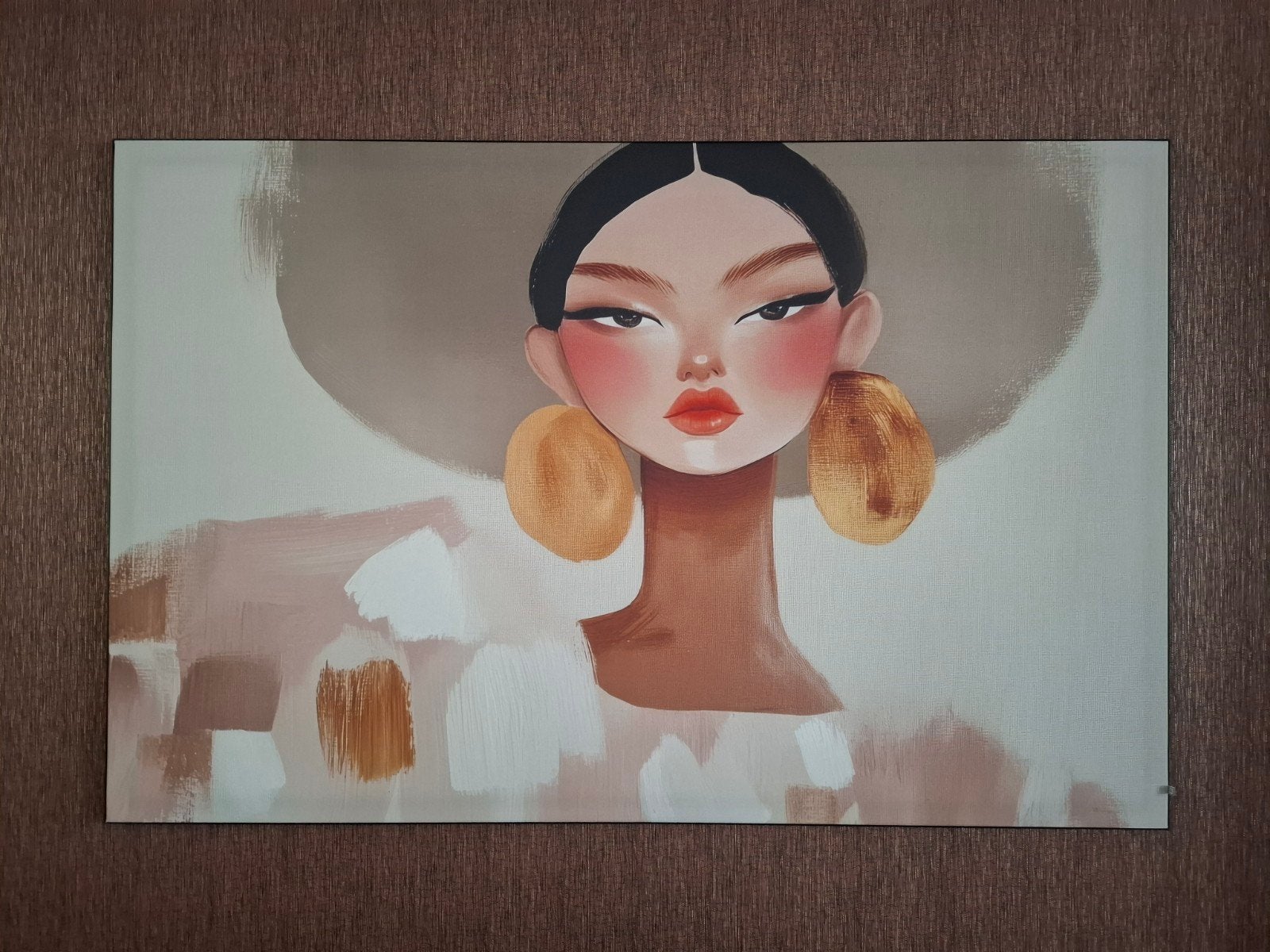 Werkaandemuur wisseldoek 180 x 120 cm., Ophalen of Verzenden