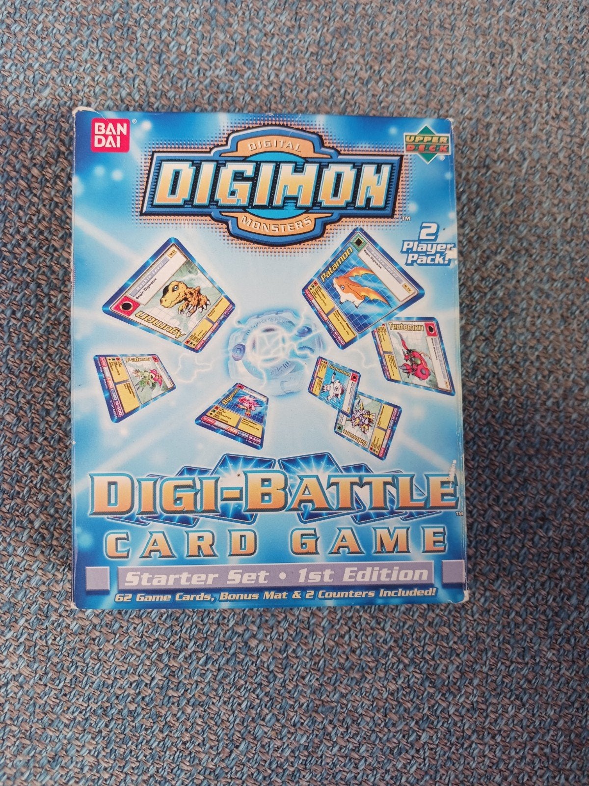 Digimon Digi-Battle Card Game Starter Set 1st Edition, Ophalen of Verzenden, Zo goed als nieuw, Starterdeck