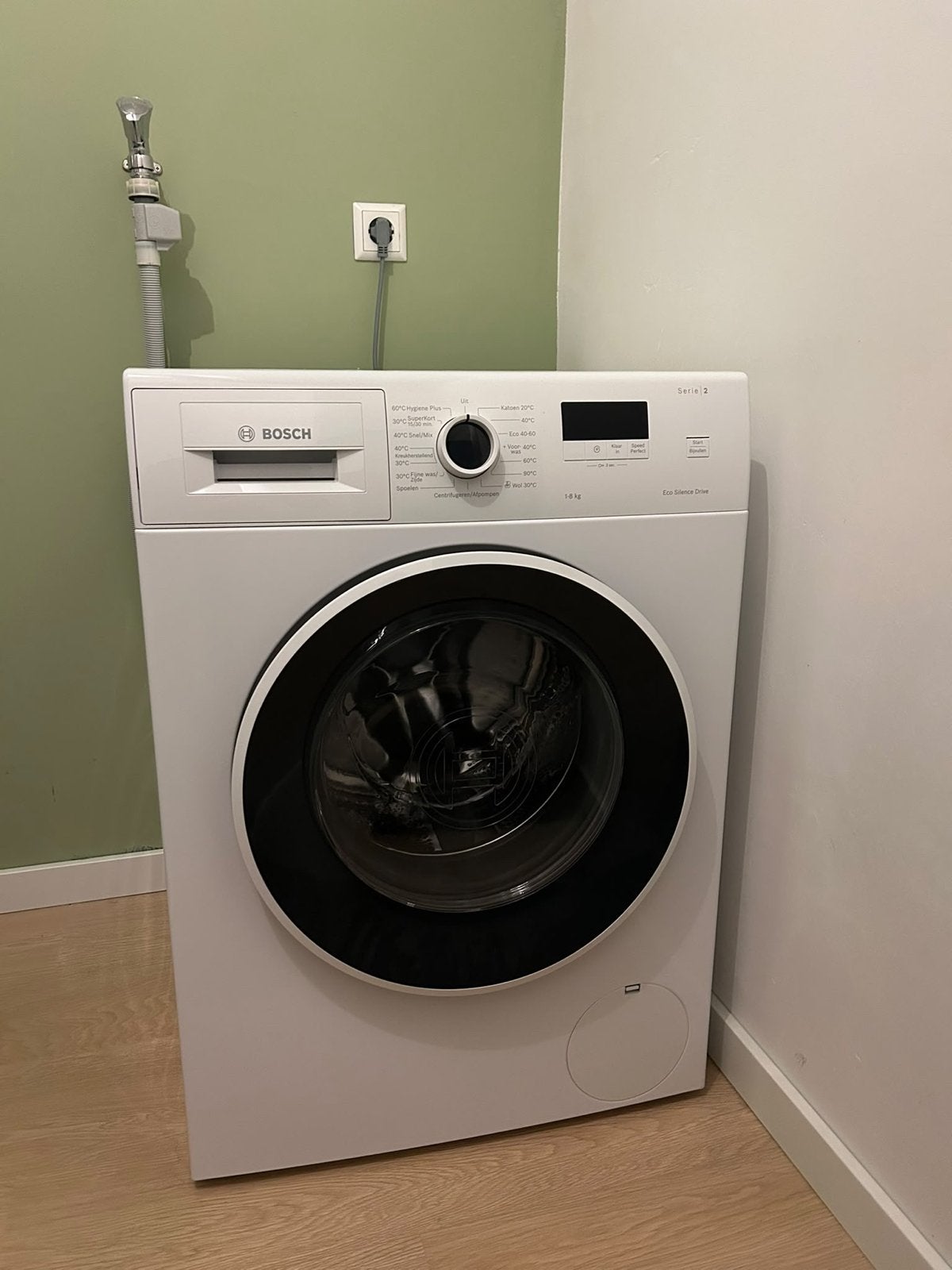 Bosch Serie | 2 Wasmachine - 8 kg - Zo goed als nieuw, Ophalen, 8 tot 10 kg, Zo goed als nieuw, Voorlader