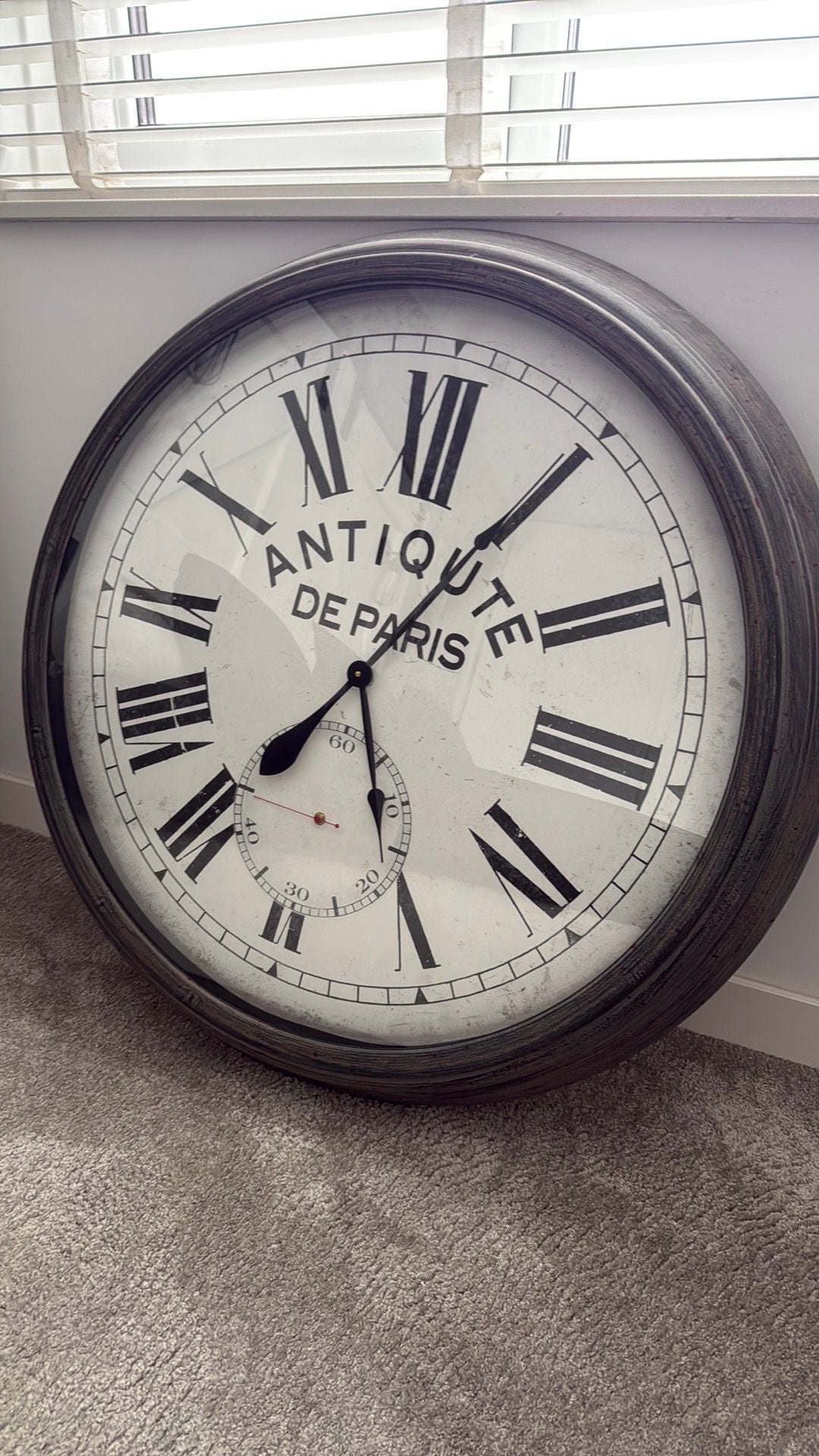 Wandklok, Ophalen, Zo goed als nieuw, Wandklok