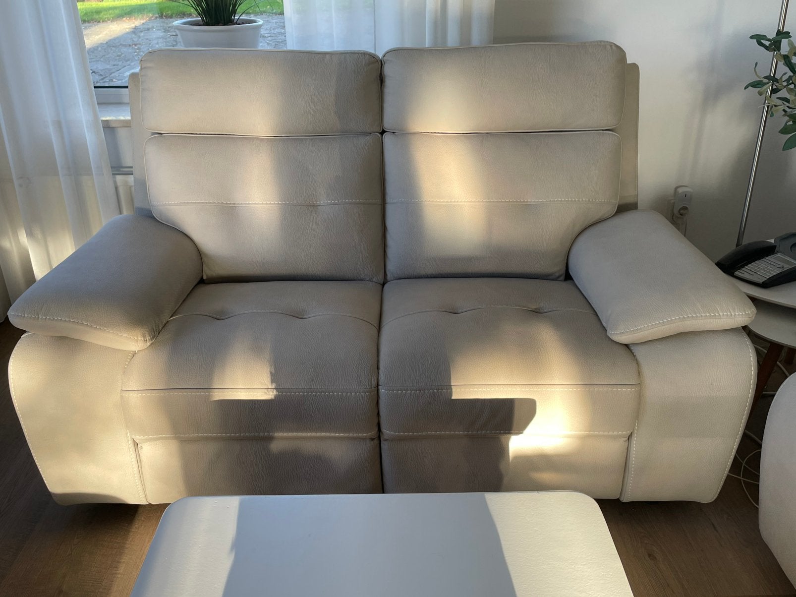 2 x 2 zits bank, Ophalen, Zo goed als nieuw, Stof, Modern , netjes