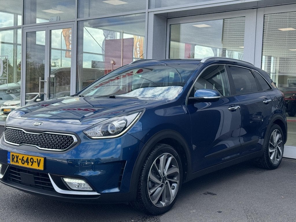 Kia Niro 1.6 GDi Hybrid ExecutiveLine | Trekhaak | Dodehoeks, Auto's, Kia, Gebruikt, Euro 6, 2 kWh, Blauw