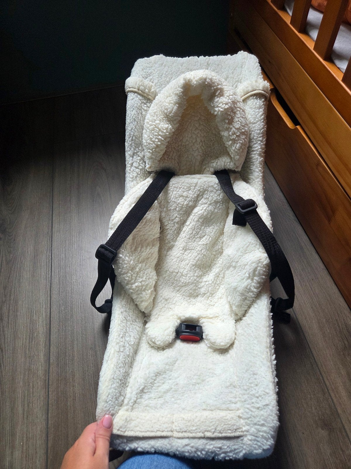 Melia babyschaal - Zo goed als nieuw, Autogordel, Zo goed als nieuw, Ophalen, 0 t/m 10 kg