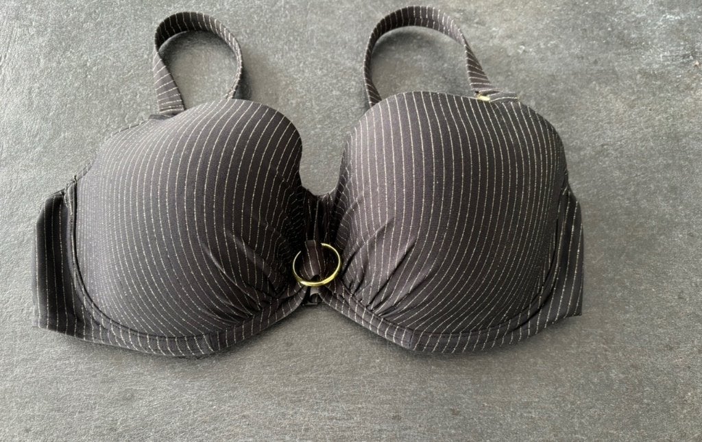 Primadonna Swim NIEUW voorgevormde bikinitop 85d zwart-goud, Verzenden, Zwart, Nieuw, Bikini