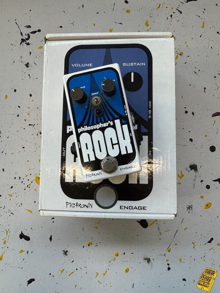 Pigtronix Philosopher's Rock Compressor Pedal, Ophalen of Verzenden, Pigtronix, Compressor, Zo goed als nieuw
