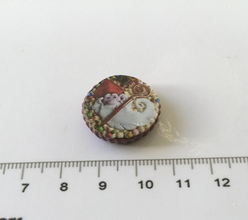 Poppenhuis miniaturen Sinterklaas taart 70, Ophalen of Verzenden, Nieuw, Poppenhuis