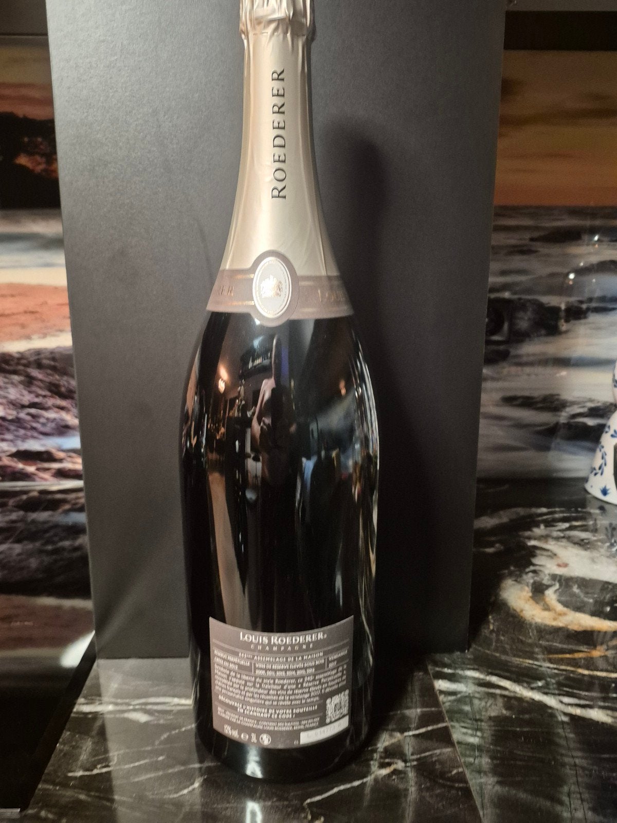 Louis Roederer Champagne Collection 242 - 3L Jeroboam, Ophalen, Zo goed als nieuw, Frankrijk, Champagne