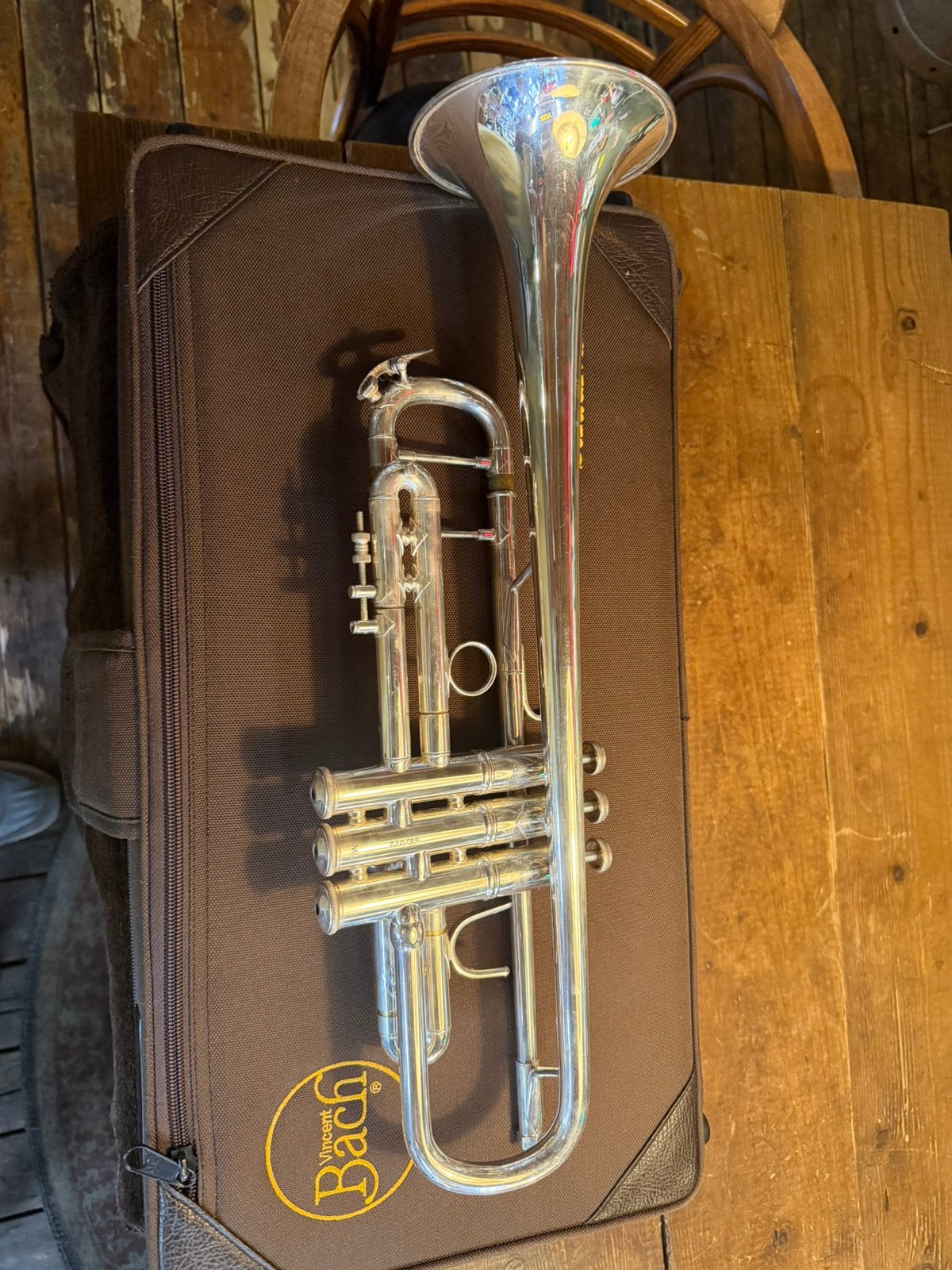 Bach  180-37 bb trompet, Muziek en Instrumenten, Ophalen of Verzenden, Gebruikt